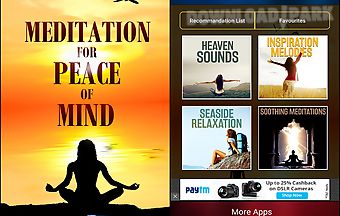 Meditation for peace of mind