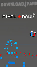 pixel down