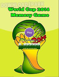 world cup 2014 memory game