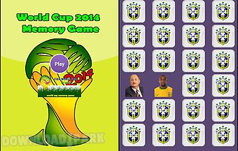 World cup 2014 memory game