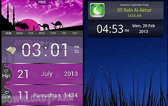 Islamic calendar (hijri) free