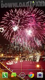 new year fireworks lwp (pro)