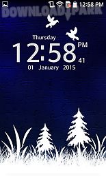 photo clock live wallpaper