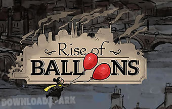 Rise of balloons