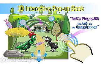 Ant&grasshopper:3d story book