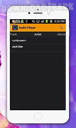 audio player(mp3 music player)