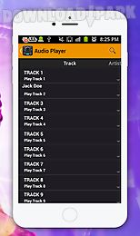 audio player(mp3 music player)