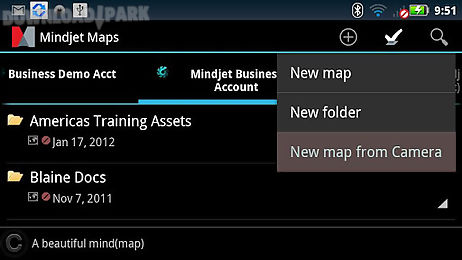 mindjet maps for android