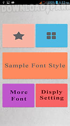 Font style for android apk free download 1 14