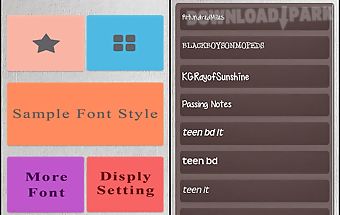 Teenager font style