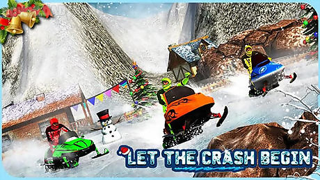 snowmobile crash derby 3d