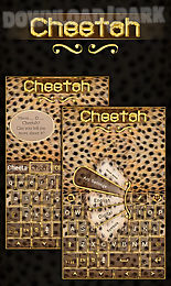 cheetah go keyboard theme