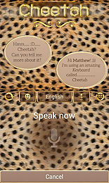 cheetah go keyboard theme