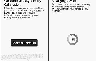 Easy battery calibration