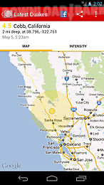 latest quakes