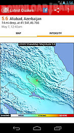 latest quakes