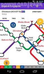 explore singapore mrt map