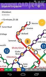 explore singapore mrt map