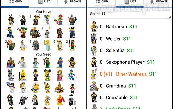 Minifig collector for lego®