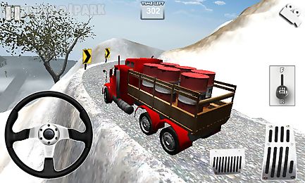 truck speed driving 3d