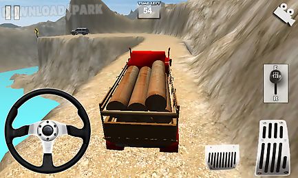 truck speed driving 3d