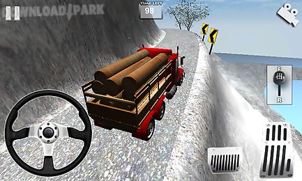 truck speed driving 3d