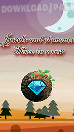 jewels and elements: three in a row