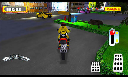 moto parking 3d