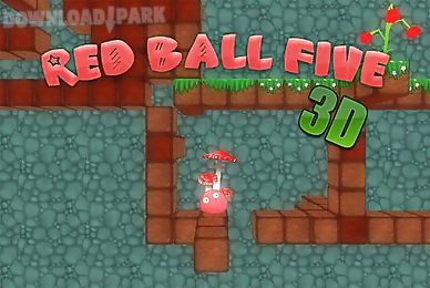 red ball five 3d