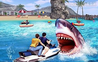 Angry shark 3d simulator game