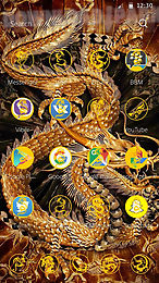 golden dragon theme