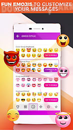 keyboard plus emoji