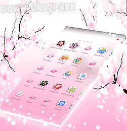 pink cherry go theme