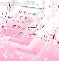 pink cherry go theme