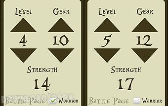 Rpg card game level counter