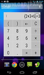 calculator + widget 21 themes
