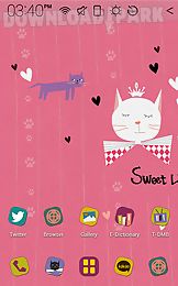 sweet kitty atom theme