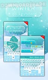 winter go keyboard theme