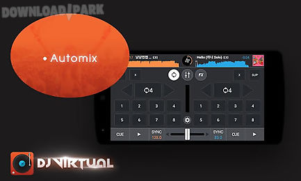 dj mixer player with my music
