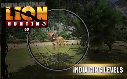 lion hunting 3d