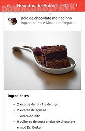 receitas de bolos