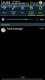 task manager note 2 shortcut