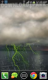 thunderstorm live wallpaper