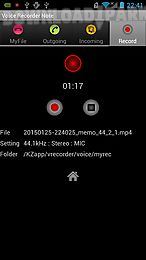 voice recorder note +callrec