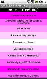 preguntas de ginecologia