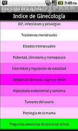 preguntas de ginecologia