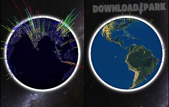 3d globe visualization