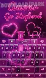 amour go keyboard theme
