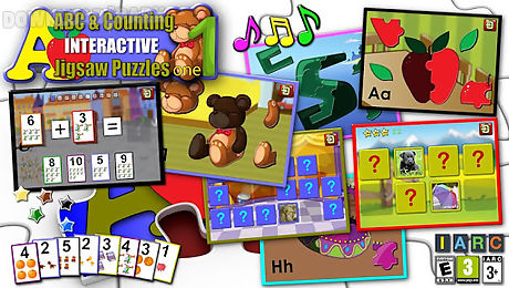 kids abc and counting puzzles
