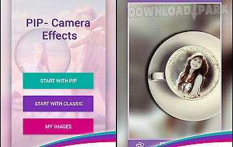 Pip camera effects